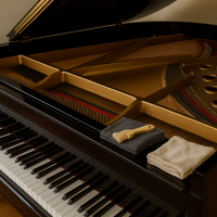 Grand Piano Detail/Cleaning